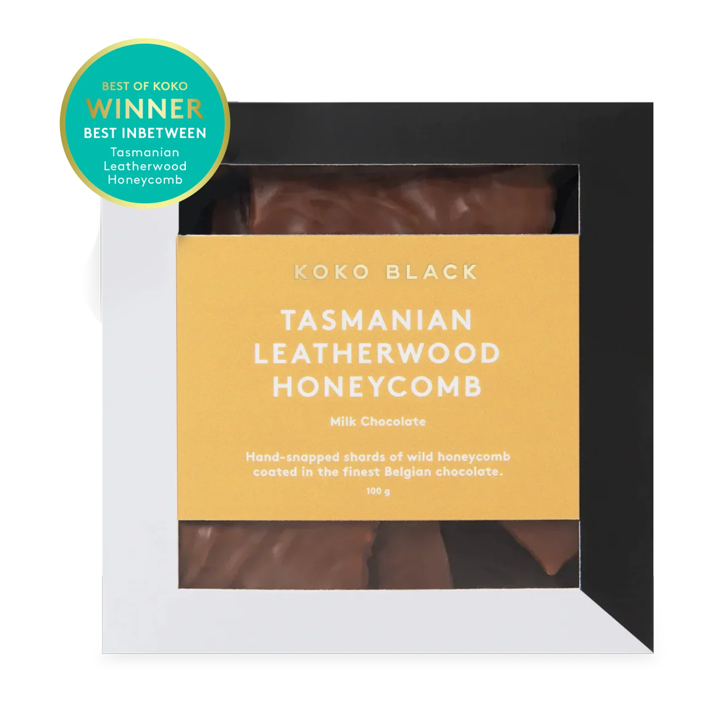 Koko Black Dark Chocolate Honeycomb 100g