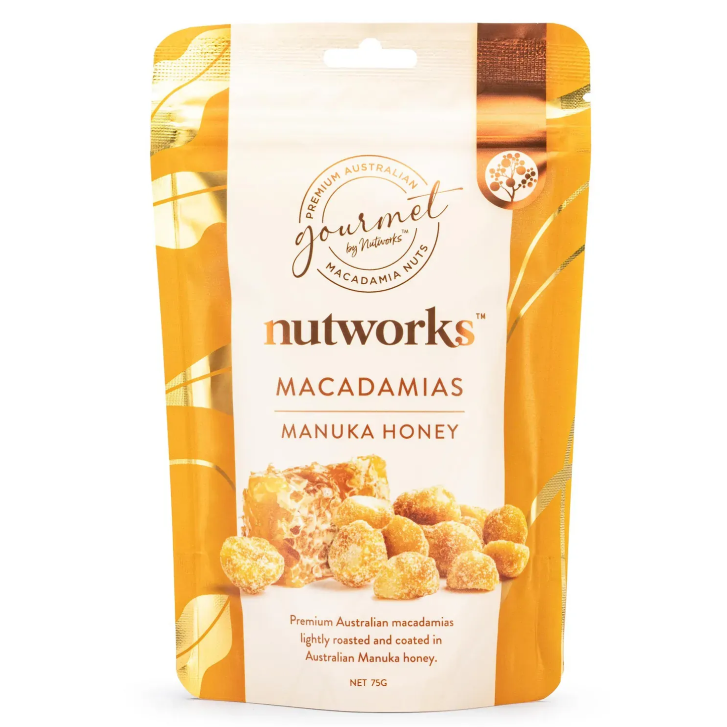Nutworks Manuka Honey Macadamias 75g