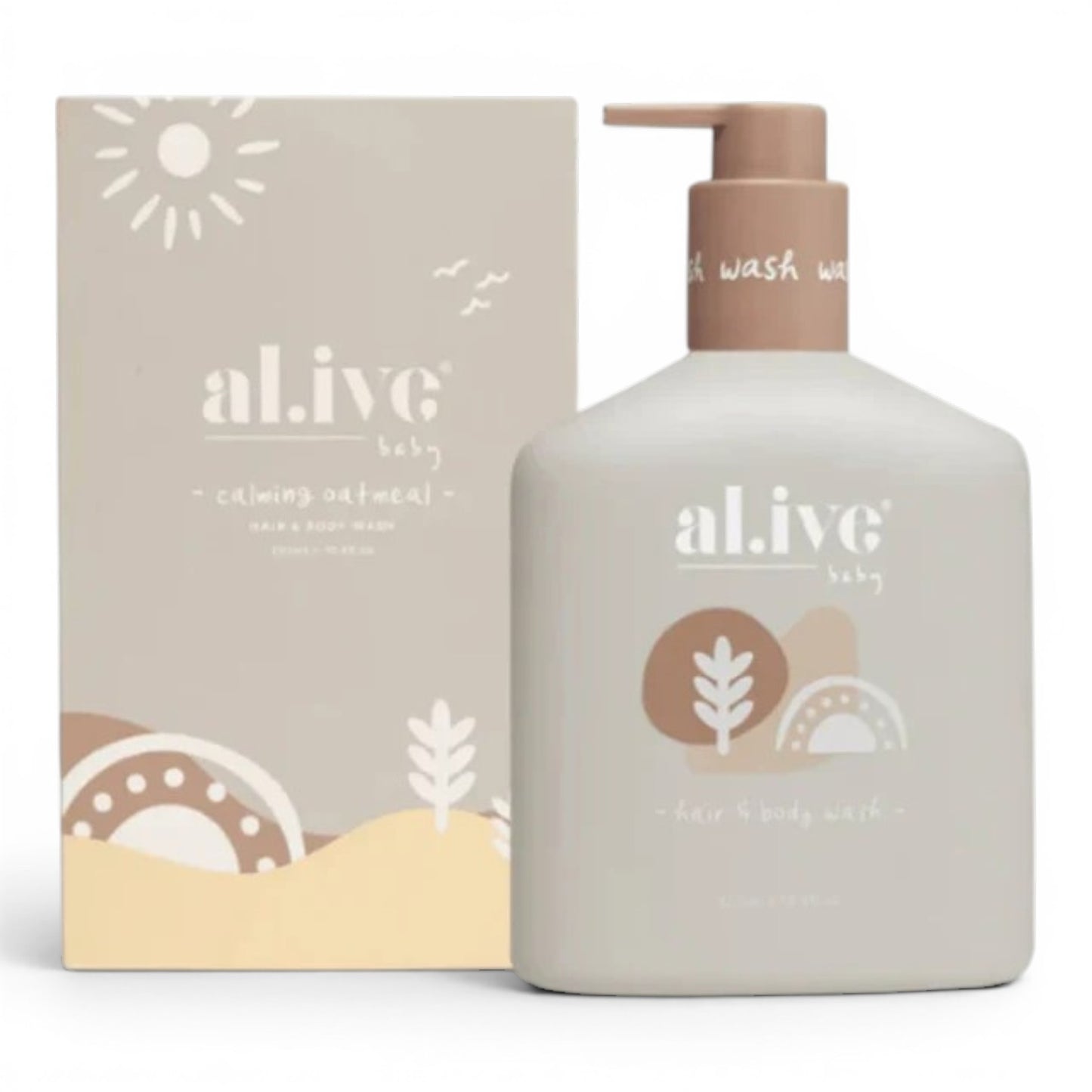 al.ive body Baby Hair and Body Wash 320ml