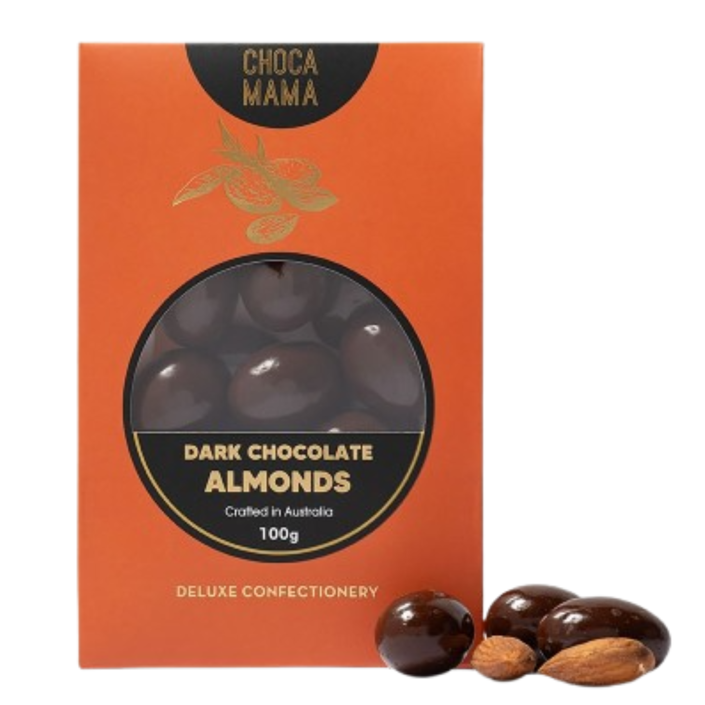 Choca Mama Dark Chocolate Almonds 100g