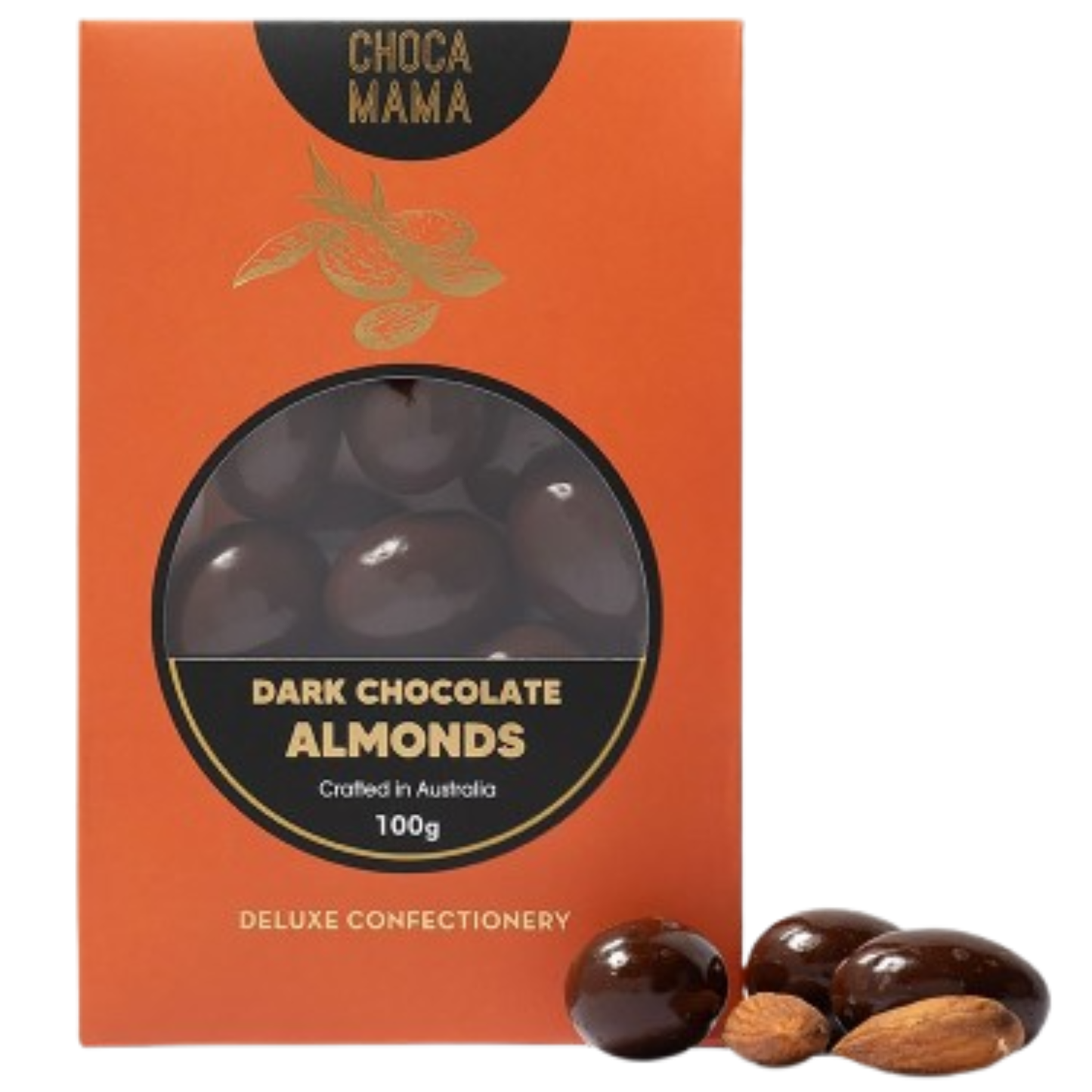 Choca Mama Dark Chocolate Almonds 100g