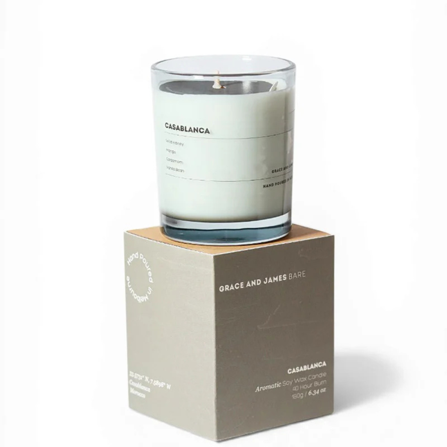 Grace & James Casablanca | Wild Honey. Mango. Cardamom. Vanilla Bean 400g