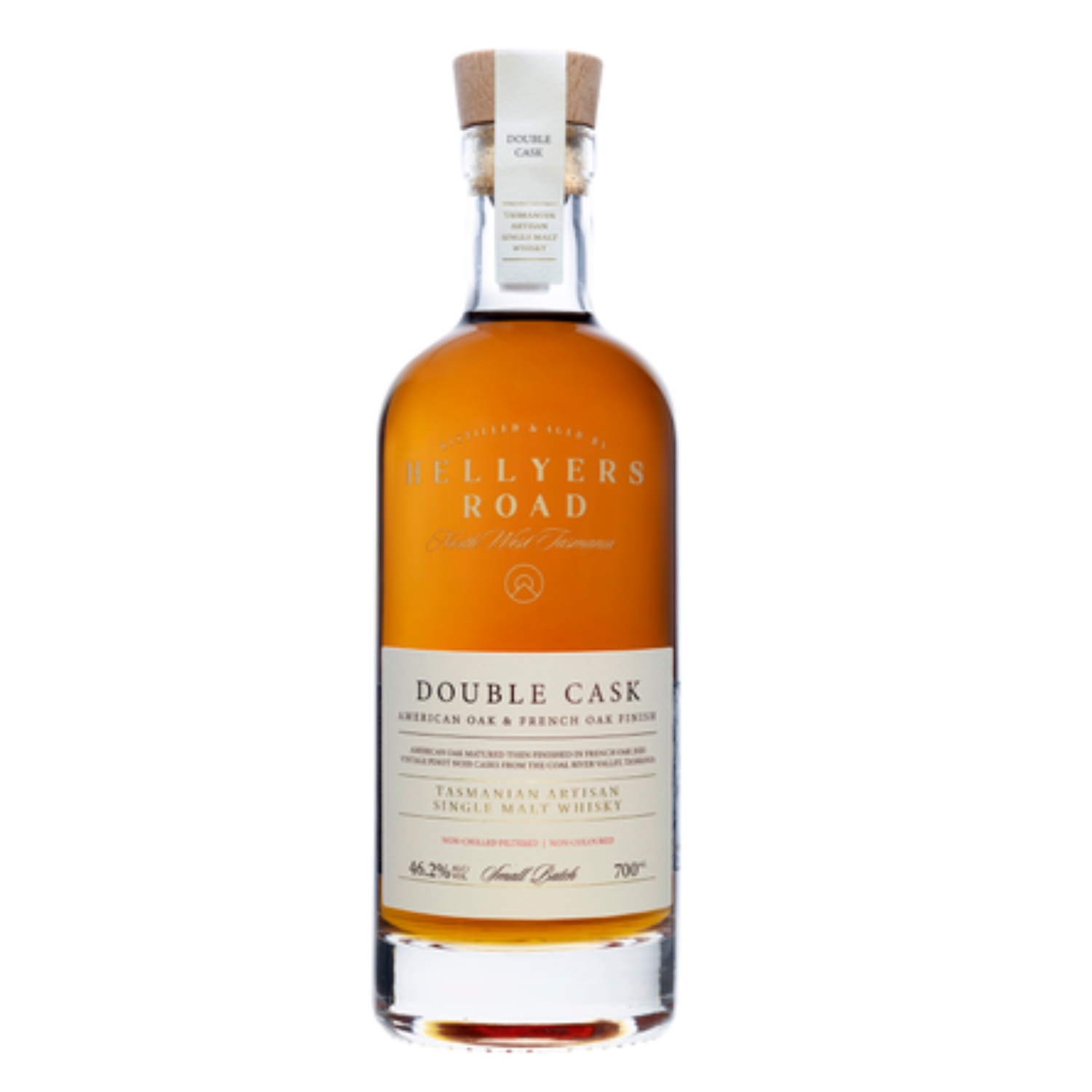Hellyers Road Double Cask Single Malt Whisky 700ml