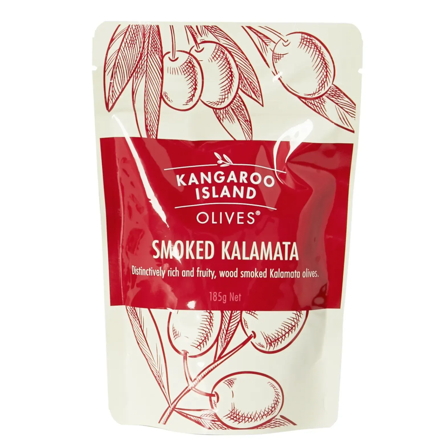 Kangarool Island Smoked Olives 185g