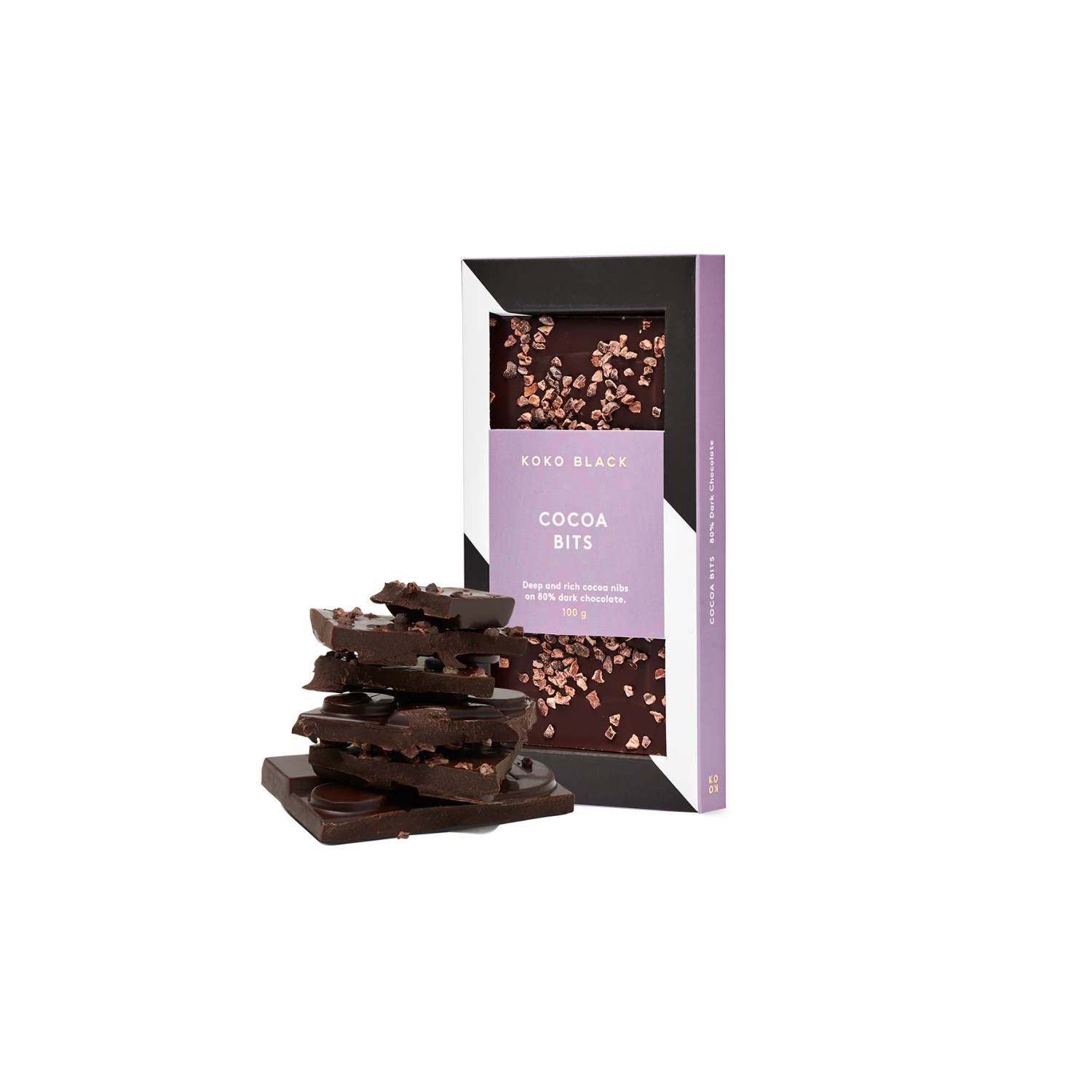Koko Black Cocoa Bits 100g