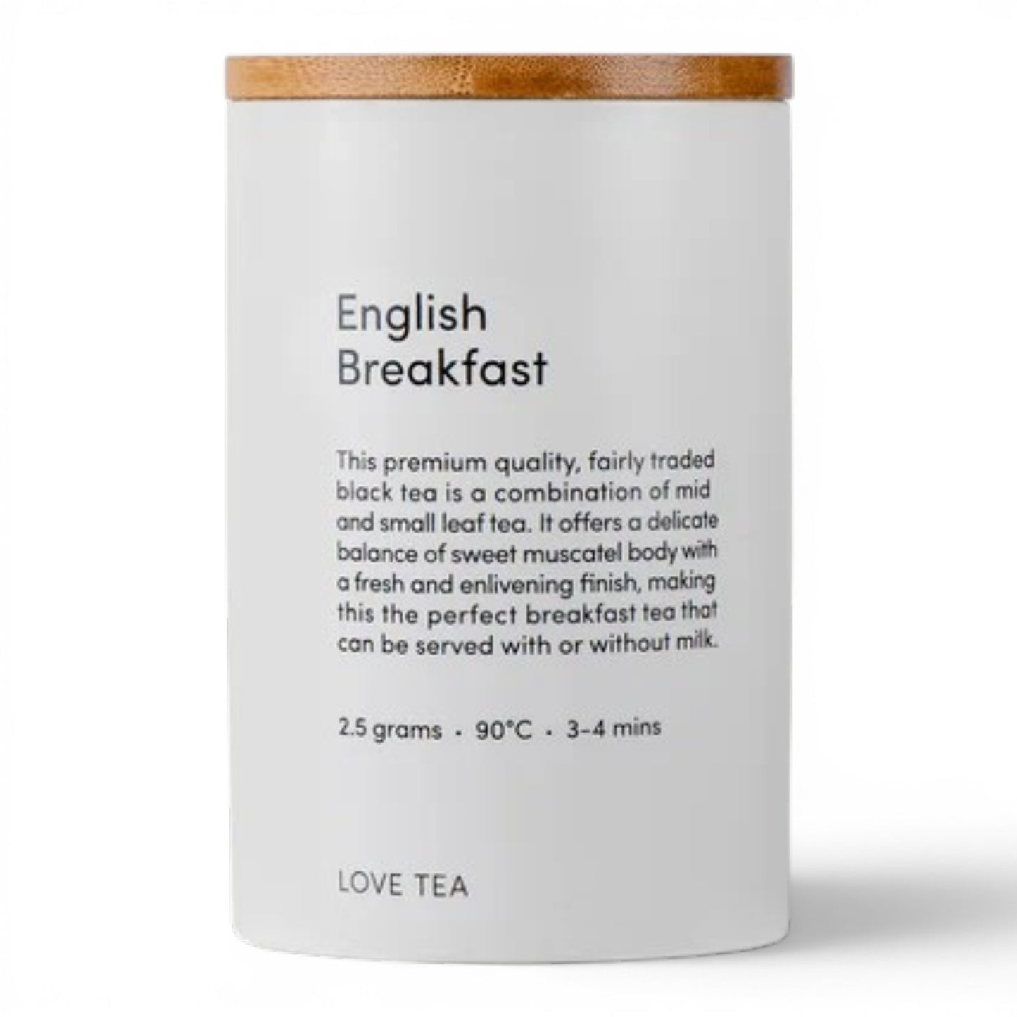 Love Tea English Breakfast Canister