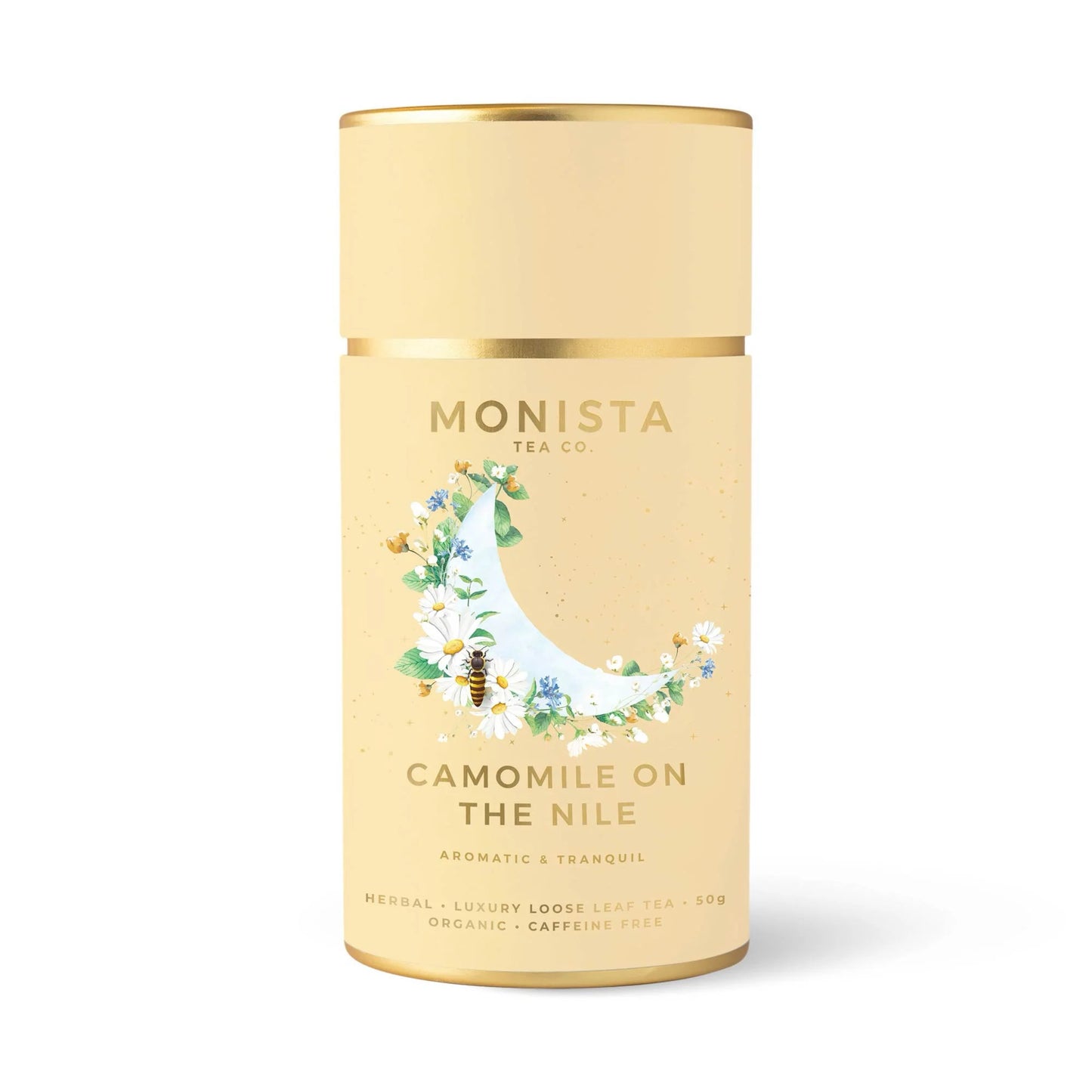 Monista Tea Camomile on the Nile Loose Leaf Canister