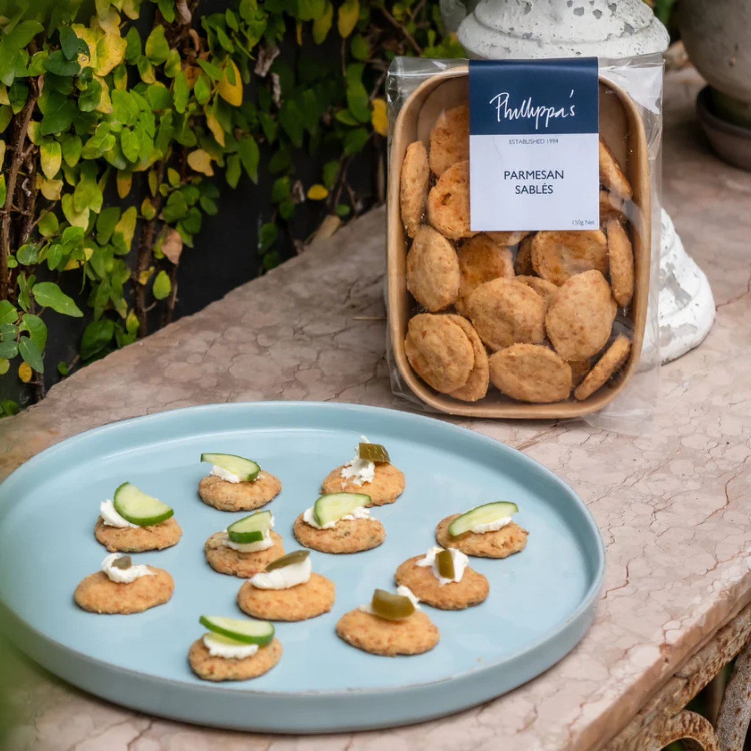 Phillippa’s Parmesan Sablés