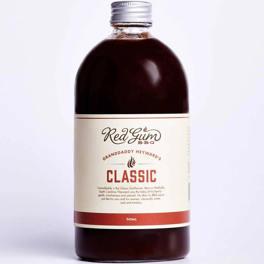 Red Gum BBQ Granddaddy Heyward's Classic Sauce 500ml