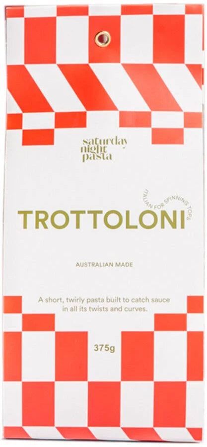 Saturday Night Pasta Dried Trottoloni Pasta 375g